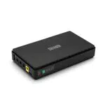 Gruppo di continuità Mini UPS per Router, Modem, Telecamera di Sorveglianza con Batteria 10000mAh Ingresso DC/USB Uscita 5V 2A USB e 5V 9V 12V 2A DC