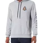 Hackett London Uomo Heritage Felpa con cappuccio, Grey Marl, XL