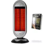 HAND - Stufa Alogena Basso Consumo Energetico con Lampade al Carbonio