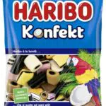 Haribo Konfekt, Caramelle Gommose, Gusto Liquirizia - 175gr