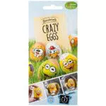 Heitmann Eierfarben - Banderole Crazy Eggs decorazione uova in 4 motivi