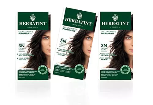 Herbatint Gel Colorante Permanente Pelle Sensibile - 3x150 ml.