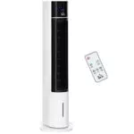 HOMCOM Ventilatore a Torre Raffrescatore Evaporativo 3 Modalità e 3 Velocità