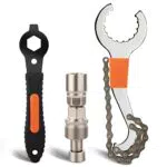Homord Estrattore Movimento Centrale Bici e Funzionalità 3 in 1 con Chiave Inglese da 16mm