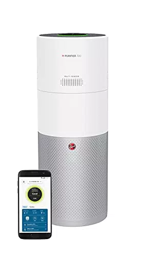 Hoover HHP70CAH H-Purifier 700, Bianco e Argento
