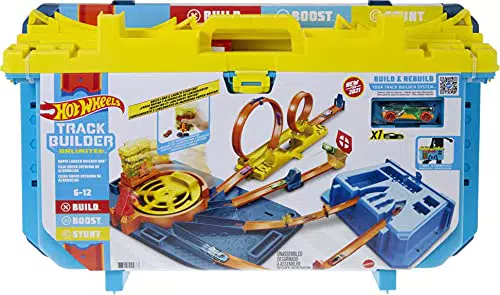 Hot Wheels Track Builder Unlimited Box Super Lanci