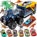 HYAKIDS 17 in 1 Giocattolo con 6 Mini Dinosauri
