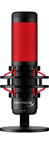 HyperX Quadcast Microfono Standalone per streamer e podcaster