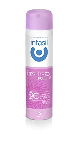 Infasil Deodorante Spray Freschezza Bouquet con Molecola 2C