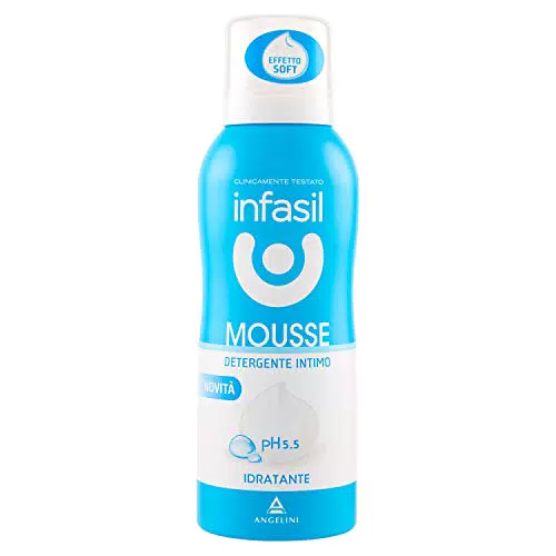 Infasil Mousse Intima Idratante, Riduce la Sensazione di Secchezza Intima