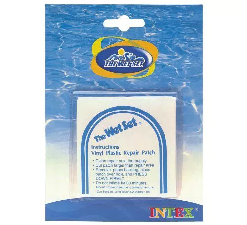 Intex-174619 Toppe di Riparazione, Colore Bianco