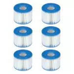 Intex 29001E PureSpa Type S1 Easy Set di cartucce Filtro per Piscina, 6 filtri