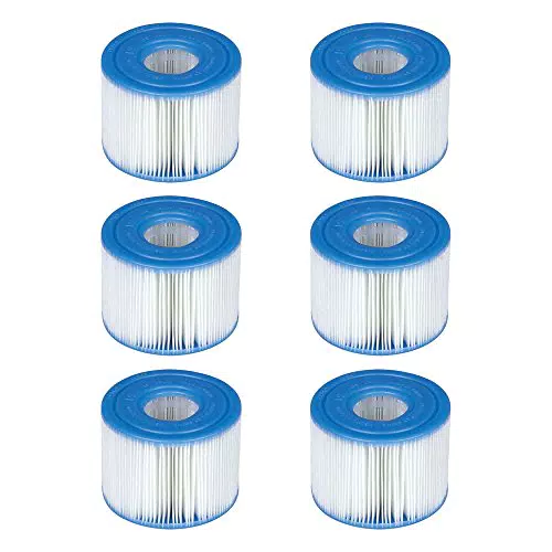 Intex 29001E PureSpa Type S1 Easy Set di cartucce Filtro per Piscina, 6 filtri