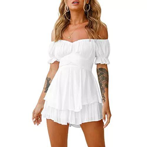 JAKESJANE vestito Senza Maniche Tinta unita Flowy A-line Breve Tank Dress Casual Party Mini Dress