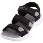 Kappa Alight Sandali bassi Donna, Nero