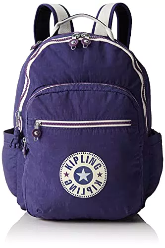 Kipling Seoul, Zaino Casual Unisex, Galassia Blu