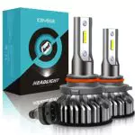 KOYOSO Lampadine 9005/HB3 LED 10000LM, Kit Lampada Sostituzione per Alogena Lampade e Xenon Luci