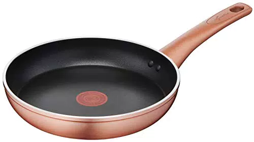 Lagostina Ramata Padella Antiaderente in Alluminio Ø 24 cm con Esterno Effetto Rame