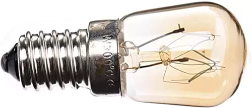 LAMPADINA AD INCANDESCENZA PER FORNO 25W ATTACCO PICCOLO E14 RESISTE A 300° GRADI