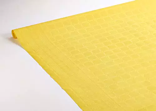 tovaglia in carta damascata, giallo