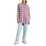 Lee 90s Workwear-Maglietta da Lavoro Maglia, Prugna Scuro