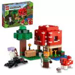 LEGO 21179 Minecraft La Casa dei Funghi, Giocattoli per Bambini di 8+ Anni
