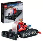 LEGO 42148 Technic Gatto delle Nevi, Set 2 in 1 con Motoslitta e Spazzaneve Giocattolo