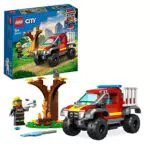 LEGO 60393 City Fire Soccorso sul Fuoristrada dei Pompieri