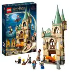 LEGO 76413 Harry Potter Hogwarts: la Stanza delle Necessità, Castello Giocattolo con Serpente di Fuoco Trasformabile, Set Costruzione Modulare