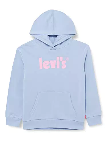 Levi'S Kids  Poster Logo Hoodie Bambine e Ragazze