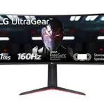 LG 34GP63AP UltraGear Gaming Monitor 34 QHD UltraWide Curvo LED VA HDR 10, Nero