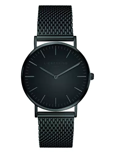 Liebeskind Berlin Orologio analogo Quarzo, nero, 34 mm