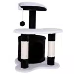 lionto Tiragraffi per Gatto Albero Tiragraffi Gatto Gioco Giocattolo Gatti Altezza 65 cm