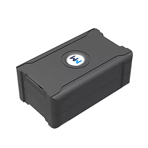 Localizzatore GPS - Monitoraggio in tempo reale - Localizzatore GPS di asset - Sensore di luce e allarme di smontaggio-Monitoraggio della batteria da 6000mAh per noleggio auto