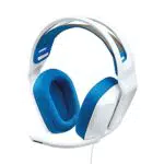 Logitech G335 Cuffie Gaming Cablate, Microfono Flip to Mute - Bianco