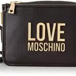 Love Moschino JC4111PP1GLI0, Borsa a Spalla da Donna, Nero