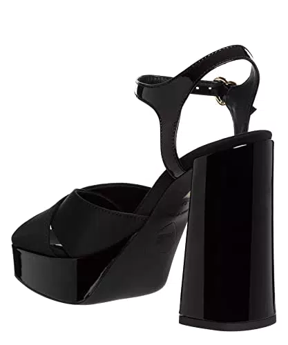 Love Moschino Sandali Donna, nero, 39