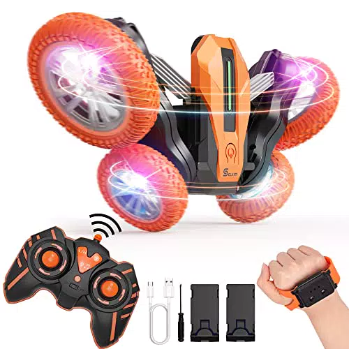 Macchina Telecomandata, Selvim Acrobatica RC Stunt Car di 360°Rotazione