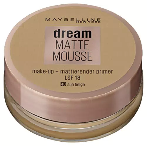 Maybelline, Dream Matte mousse, fondotinta, Jade