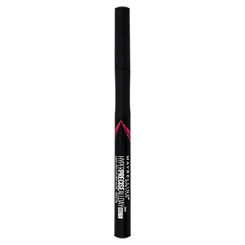 Maybelline New York Eyeliner in Penna Hyper Precise All Day, 701 Matte Onyx