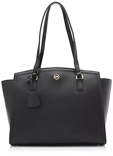 Michael Kors LG TZ Tote, Borsa Donna, Black, Unica