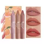 Mimore set da 3 rossetti colorati waterproof, stile A
