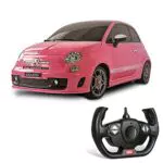 Mondo Motors, ABARTH 500 PINK EDITION, Modello in Scala 1: 14, Auto Giocattolo per Bambini