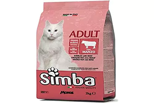 Monge Simba Croccantini Gatto Manzo - 20 kg