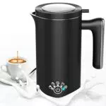 Montalatte Elettrico, 5 in 1 Cappuccinatore Elettrico con 500ML