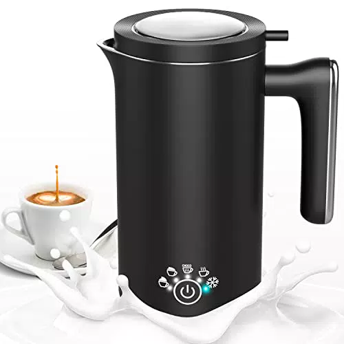 Montalatte Elettrico, 5 in 1 Cappuccinatore Elettrico con 500ML