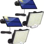 MPJ 106 LED lampada solare per esterni, con sensore di movimento