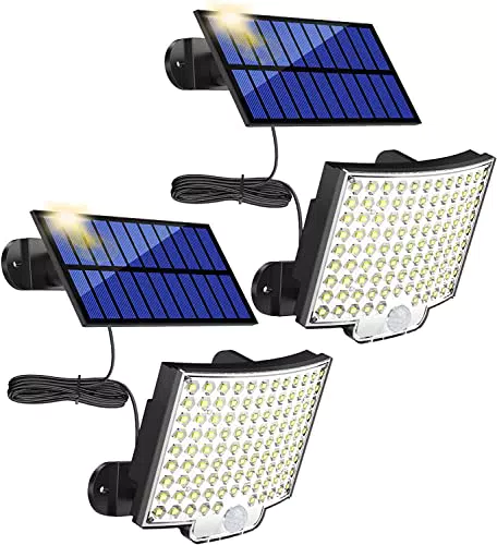 MPJ 106 LED lampada solare per esterni, con sensore di movimento