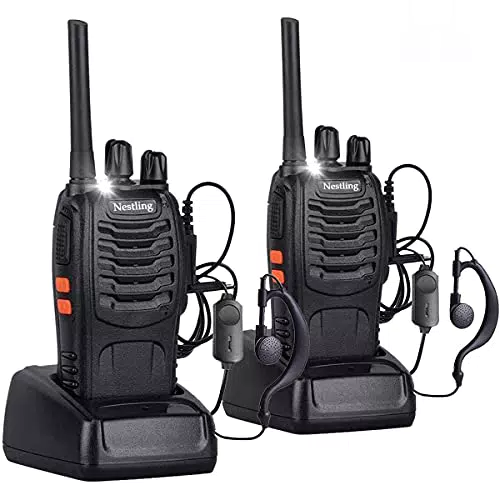 Nestling 2pz Walkie Talkie a Lunga Distanza e 16 Canali Due-Via Radio