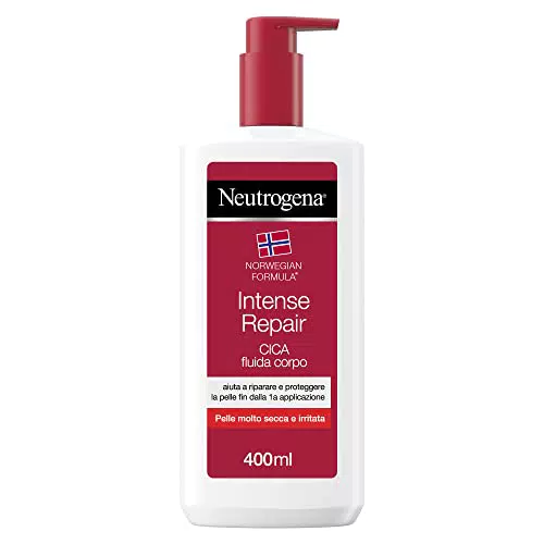 Neutrogena Crema Corpo Idratante, Riparazione Intensa per Pelli Secche e Irritate
